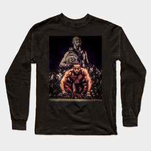 Jon 'Bones' Jones The GOAT Long Sleeve T-Shirt